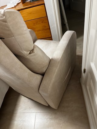 2 Sillones Reclinables Beige