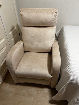 2 Sillones Reclinables Beige