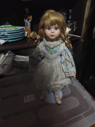 Muñecas  antiguas de porcelana