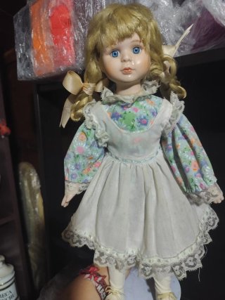 Muñecas  antiguas de porcelana