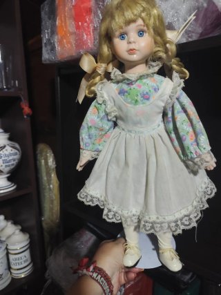 Muñecas  antiguas de porcelana