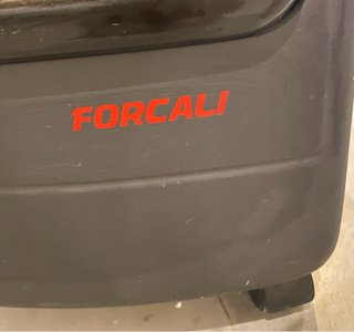 Estufa de gas Forcali negra