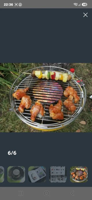 Barbacoa Lotus Grill Nero e Verde