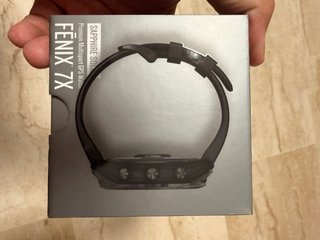 Garmin Fenix 7X Zafiro Solar 51mm Negro