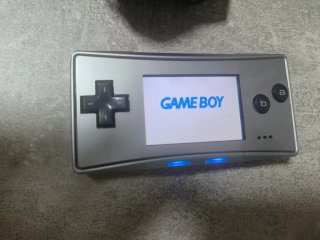 Nintendo Game Boy Micro Plata + cargador