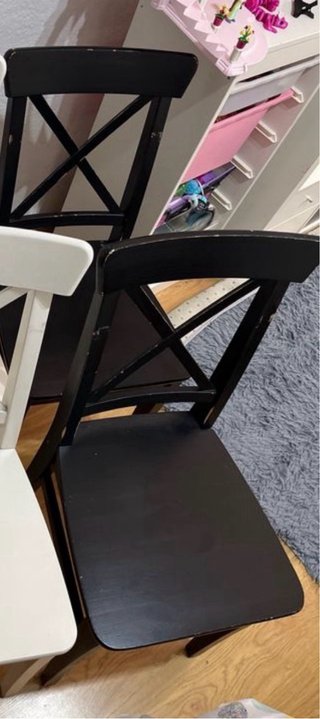 Sillas Ingolf Ikea x2 Negras