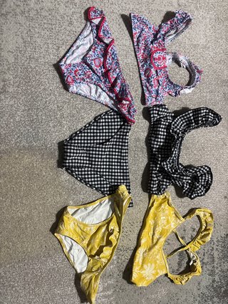 Lote 3 bañadores niña 8-10 años