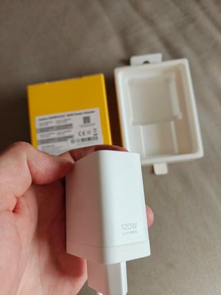 Cargador realme SUPERVOOC 120W original