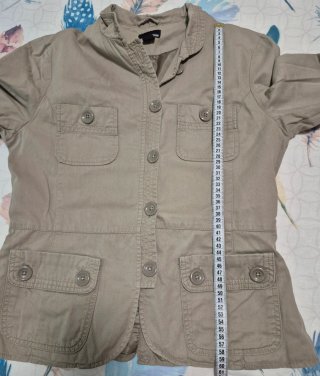 Chaqueta H&M Talla M/40 Beige