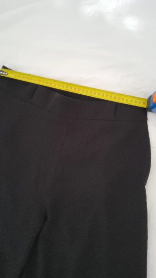 Pantaloni Zara Gamba Larga Neri