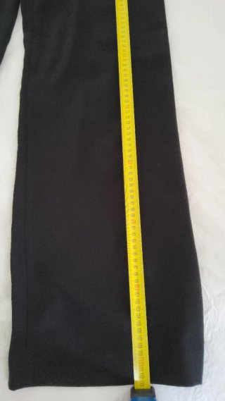 Pantaloni Zara Gamba Larga Neri