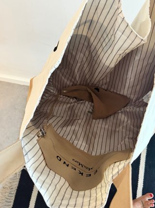Bolso Tote Max Mara Beige y Marrón