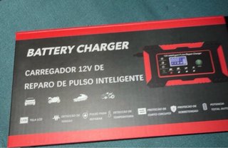Cargador Batería Coche Moto 12V