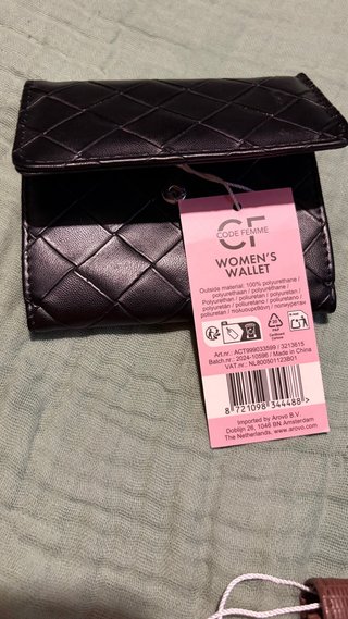 Lote 3 monederos/carteras Code Femme
