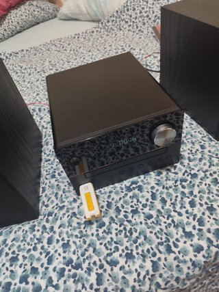 Mini cadena Pioneer negra