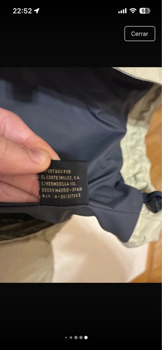 Anorak Green Coast beige