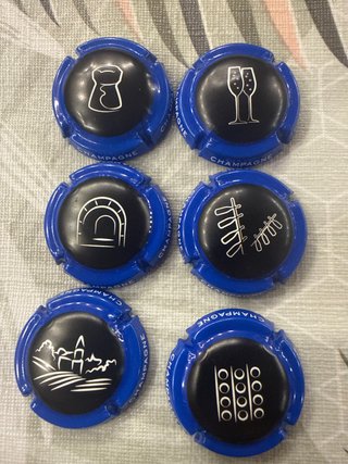 Chapas de cava coleccionables