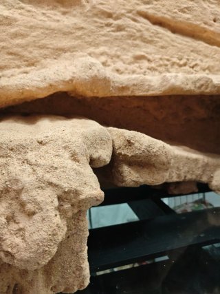 Fondo 3D Terrario Beige/Marrón