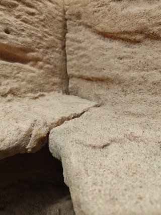 Fondo 3D Terrario Beige/Marrón