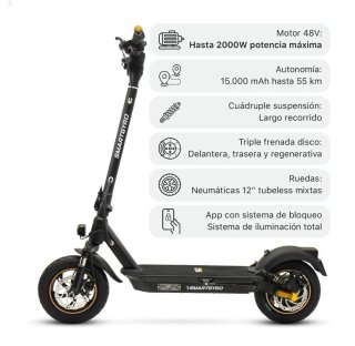 Patinete Eléctrico SmartGyro K2 Pro XL