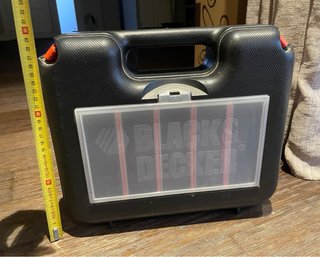 Lote 2 Cajas de Herramientas Rimax y Black&Decker