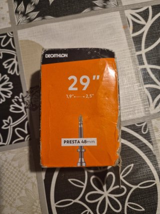 Cámara Bicicleta 29 Presta 48mm