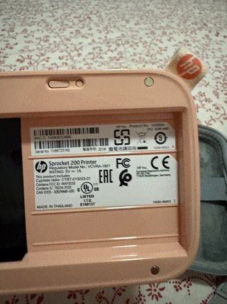Impresora Fotos HP Sprocket 200 Rosa