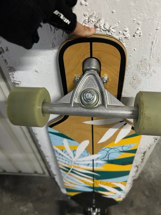 Skate Longboard Drop 100 Floral