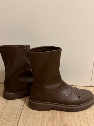 Botines Chelsea Piel Mujer Marrones