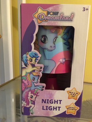Luz de Presença Unicórnio Pony Dreamland