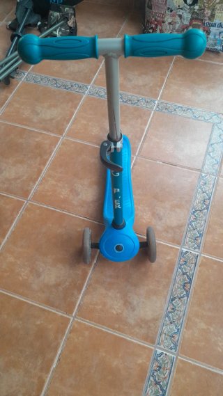 Patinete 3 Ruedas Azul