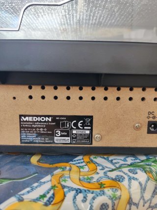 Giradischi Medion Tutto in Uno Nero/Argento