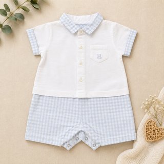 Peto corto bebé verano 6-9 meses