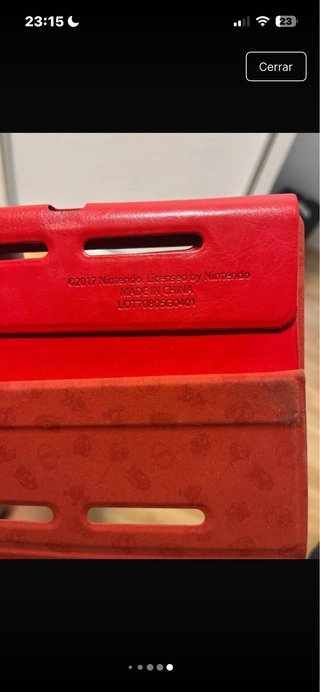 Funda Nintendo Switch Roja Mario Bros Oficial