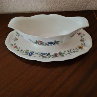 Piezas vajilla antigua Sarreguemines Rouen