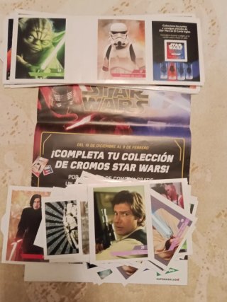 Cromos Star Wars Colección