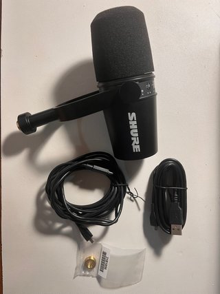 Micrófono Shure MV7 USB/XLR Negro