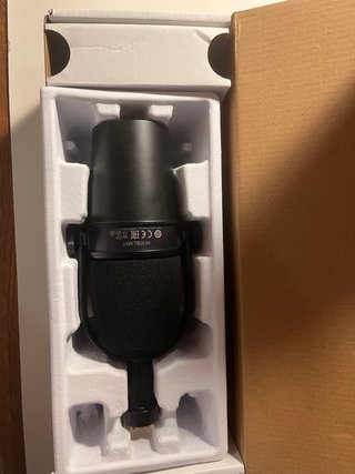 Micrófono Shure MV7 USB/XLR Negro