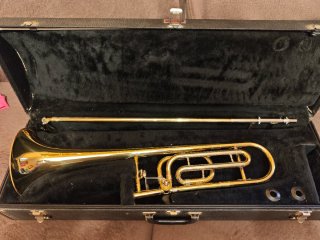 Trombón con transpositor Bach TB 200 USA