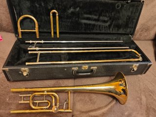 Trombón con transpositor Bach TB 200 USA