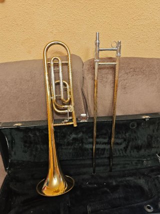 Trombón con transpositor Bach TB 200 USA