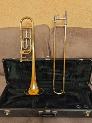 Trombón con transpositor Bach TB 200 USA