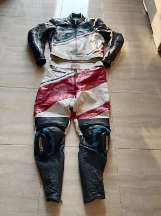 Mono de moto vintage zerimar cuero