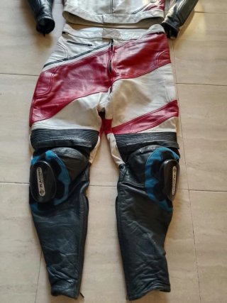 Mono de moto vintage zerimar cuero