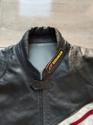 Mono de moto vintage zerimar cuero