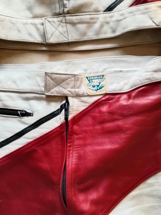 Mono de moto vintage zerimar cuero