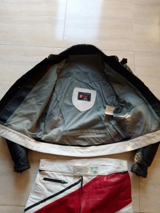 Mono de moto vintage zerimar cuero