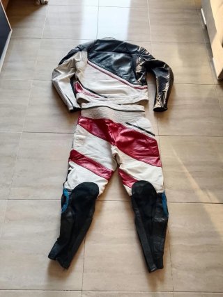Mono de moto vintage zerimar cuero