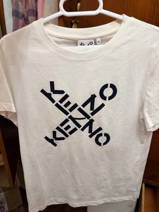 Camiseta Kenzo Blanca Talla M