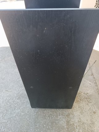 Mueble para equipo de música negro